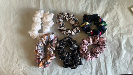 Scrunchies new 6 pieces handmade