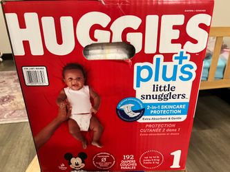 Diapers size 1    192 count $20 OBO