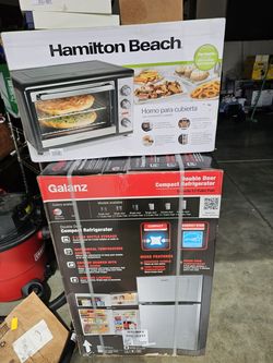 Mini Fridge & Toaster oven