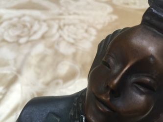 1981 Original Vintage Japanese Samurai Statue by Austin Products