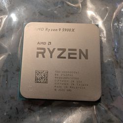 And Ryzen 9 5900x CPU 