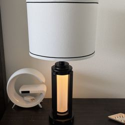 Modern Table Lamp & Speaker 
