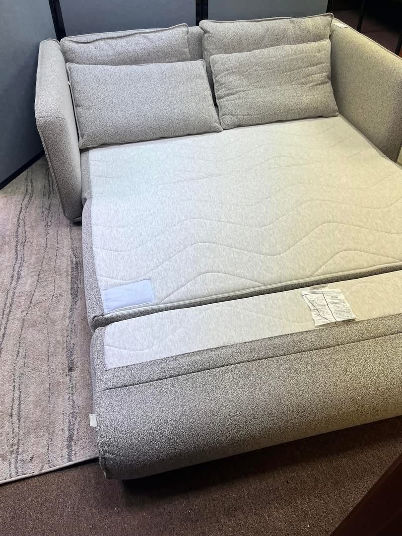 Koala Sofa Bed 70" (3-Seater), Paperback Gray, Like New, Perfect Condition