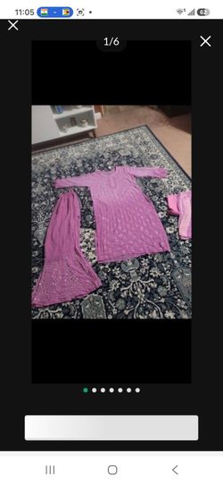 Indian lukhnowi Readymade Summer Outfit