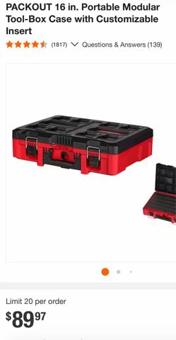 Milwaukee Packout 16 Inch Toolbox