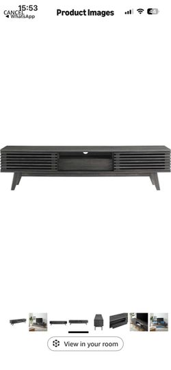 Mid Century Modern Low TV Stand