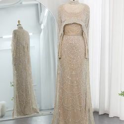 Gold Beaded Dress