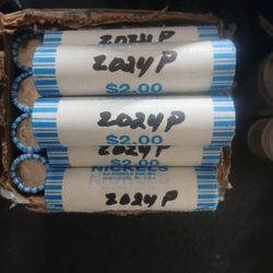 VERY LIMITED 2024 P JEFFERSON NICKEL ROLL