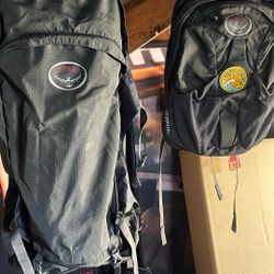 Osprey Camping Hiking Backpack Bag Set 