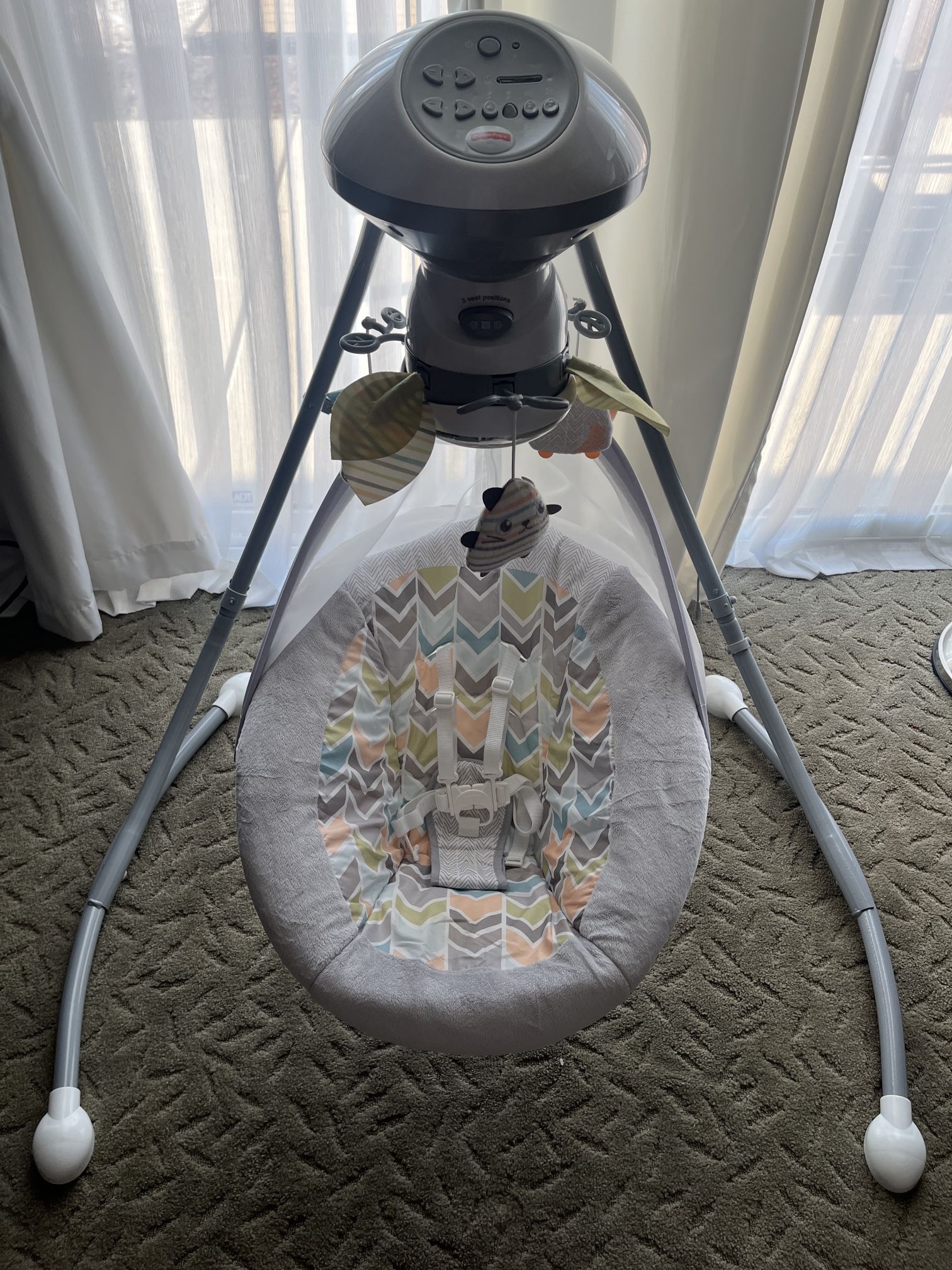 Fisher-Price Sweet Dreams Cradle’n Swing.