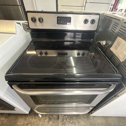 Frigidaire Stainless Steel Glass Top Stove