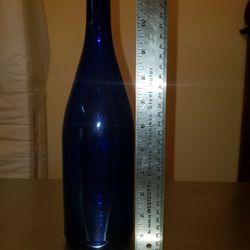 Vintage 13" Cobalt Blue Glass