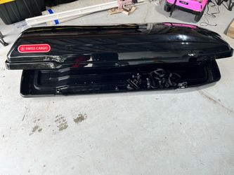 Swiss Cargo Rooftop Cargo Carrier – Black