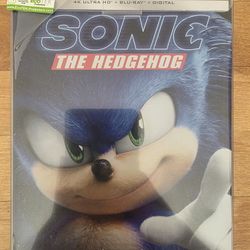 Sonic The Hedgehog 4K Ultra HD Steelbook