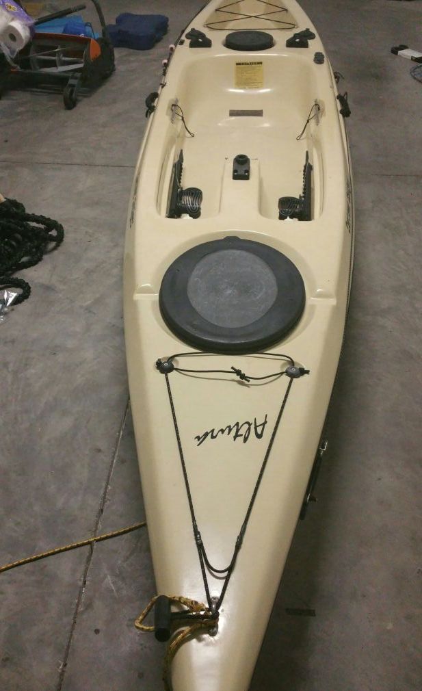 15 foot single person fibreglass kayak, Current designs/Altura for Sale