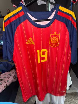 Spain jersey multiple sizes