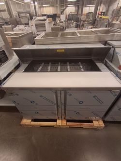 48" Sandwich Prep table