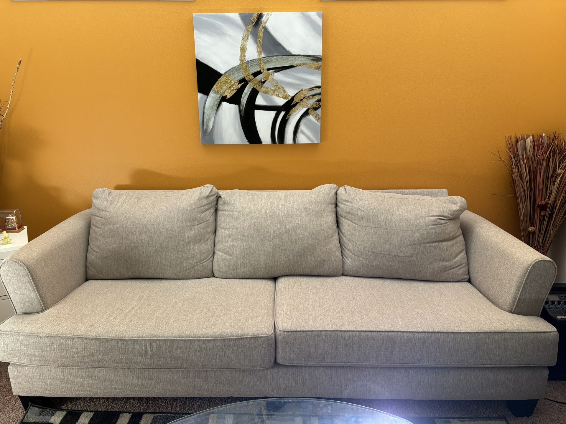 3 Seat Fabric Sofa