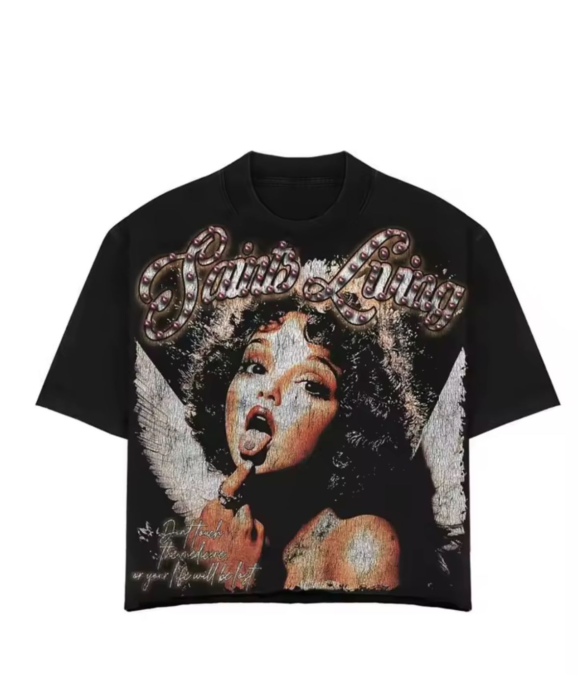 Y2k Angel Graphic Tee 