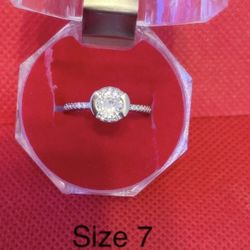 Engagement Ring With Box 