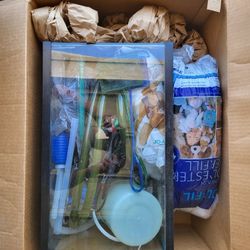 Aquarium Fish Tank 10 Gal and Filter