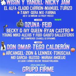 Baja Beach Fest 3 Day Entry Tickets