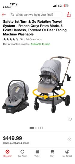 Stroller and car seat combo