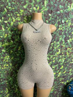 Jeweled Exotic Romper 