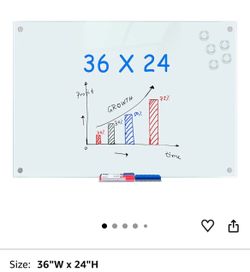 Glass Dry Erase Board