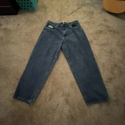 Dark Wash Blue Empire Jeans 