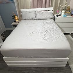Full-Size Bed Frame Mattress NOT Included
