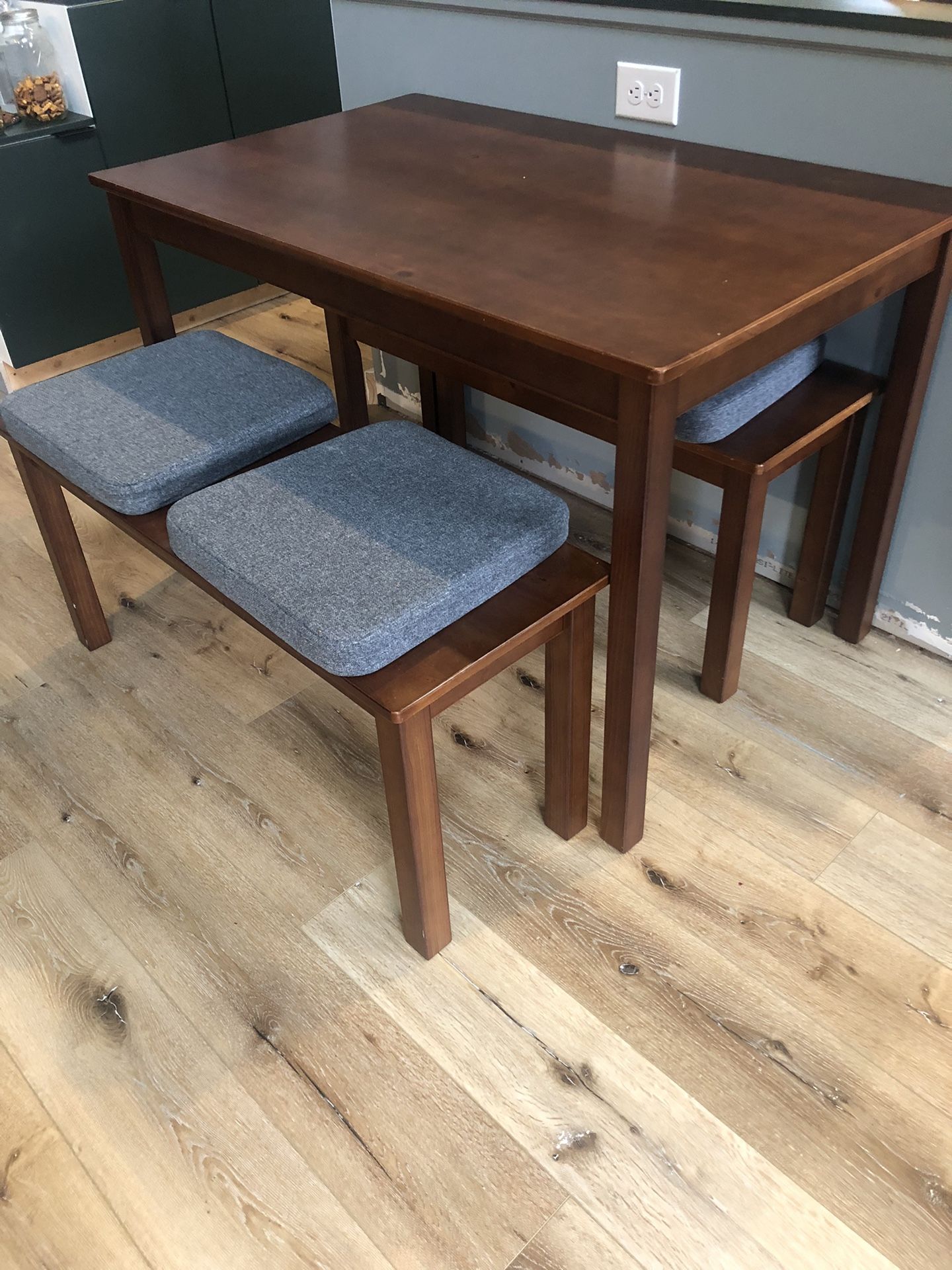 Dining Kitchen Table Benches Set