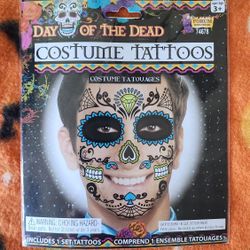 Costume Tattoos And Face Paint $25 For Both Or $15 Each