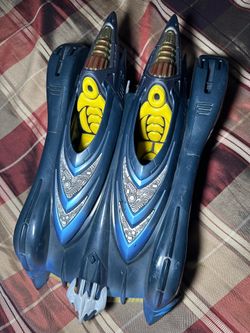 Batmobile 2 in 1 vehicle 2003 Warner Bros MATTEL BATCYCLE ANIMATED