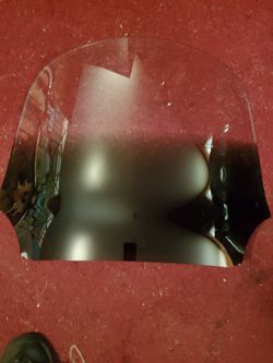 Memphis shades batwing Fairing Windshield 12in Gradient Black