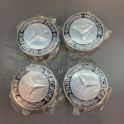 Center Cap Set Mercedes Benz 