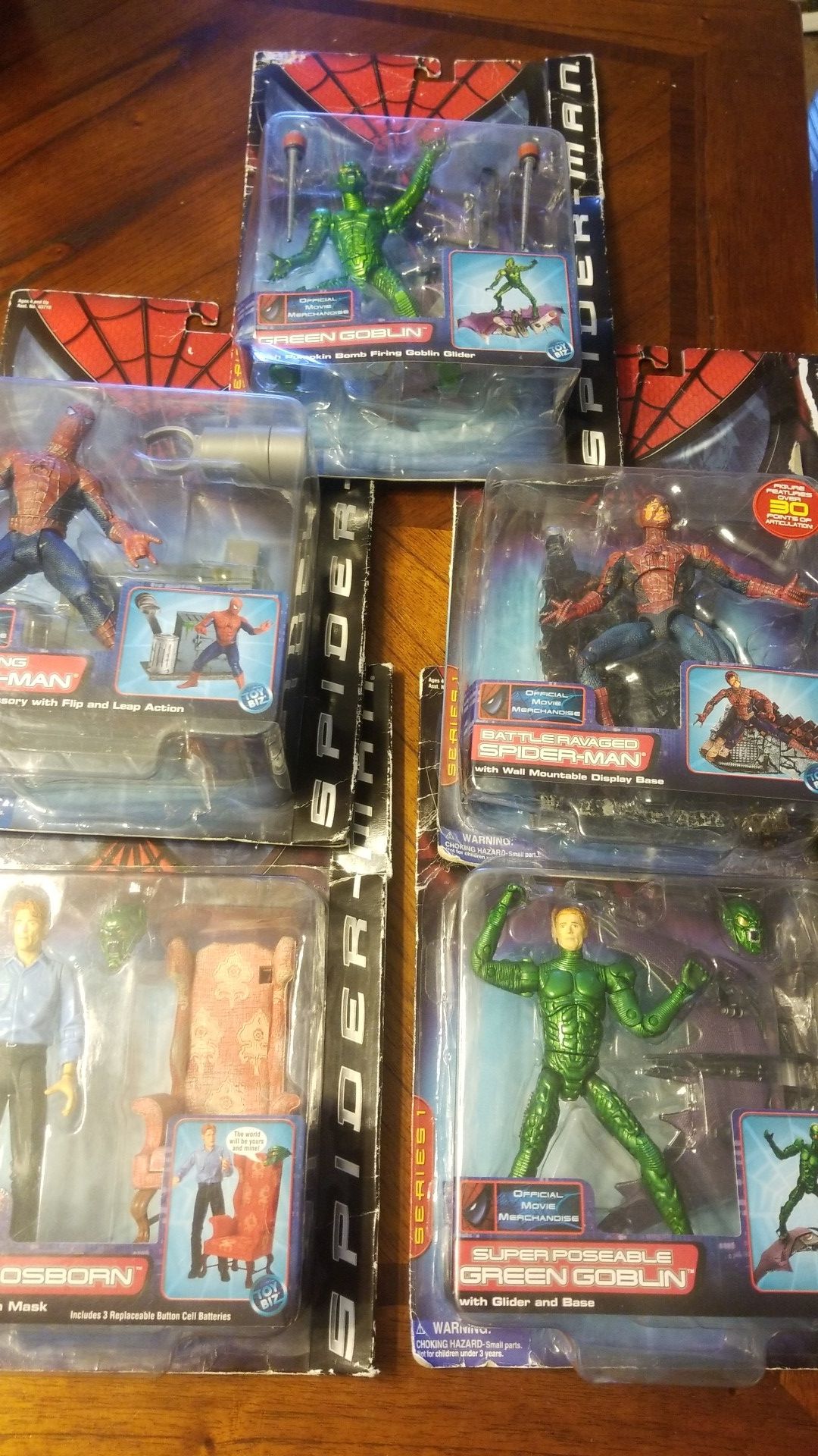 Spider man action figures make me an offer