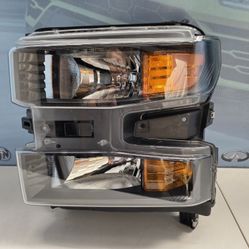 2019-2022 CHEVROLET SILVERADO 1500 LEFT HALOGEN HEADLIGHT 