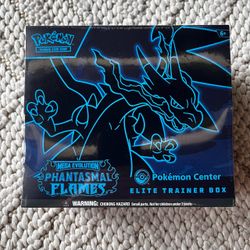 Pokemon Center Phantasmal Flames Elite Trainer Box PC ETB NEW Sealed