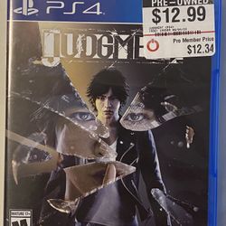 PS4 Judgment