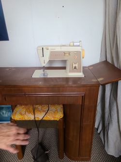 Vintage singer sewing machine