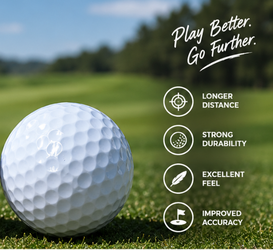 Classic White Used Golf Ball