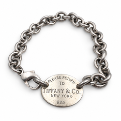 Tiffany & Co. Return to Tiffany Oval Tag 7.5" Bracelet. (Pre-Owned)