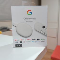 Brand new Chromecast With Google TV