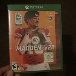 Xbox One Madden 2020