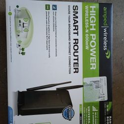High power wireless-n 600mw
Extends the range of any WiFi network up to 10,000 sq ft