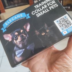 ELECANE Small Pet No-Shock Mini Training Collar