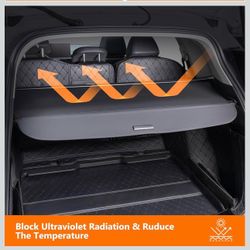 Cubierta para baúl Honda CR-V 2023 - 2026 + Tray organizer for Consol