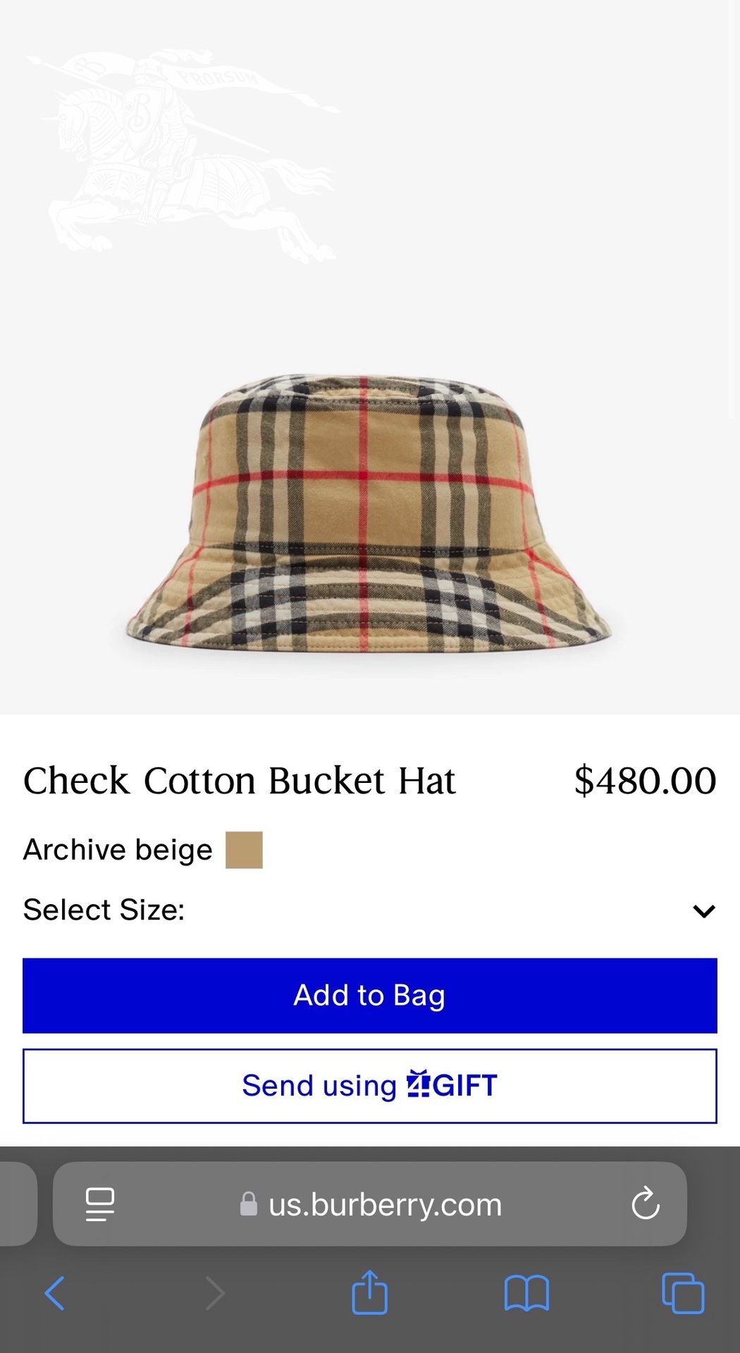 Burberry Hat