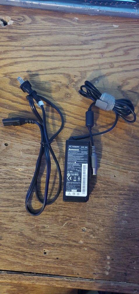 Original Lenovo laptop power adapter